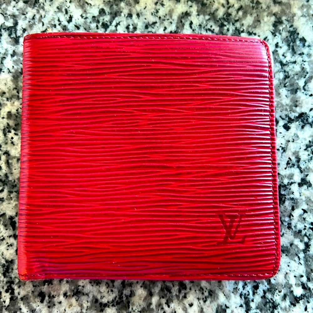Authentic Louis Vuitton Epi Leather wallet